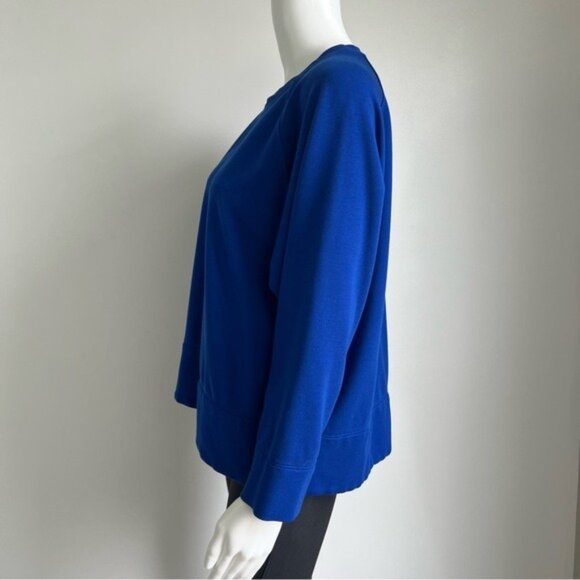 Eileen Fisher Flex Tencel Ponte Round Neck Top - M - Picture 3 of 8